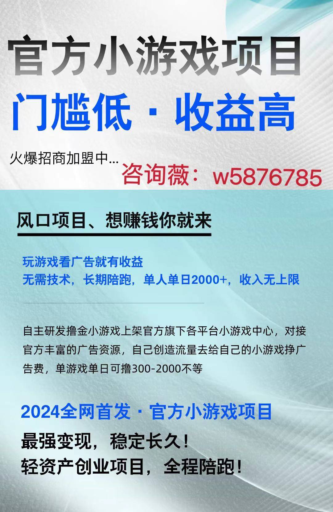 正确加盟路径轻松开启财富之门九游会抖音小游戏项目：揭秘(图4)